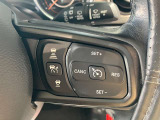ハンドルにはアダプティブクルーズコントロールスイッチがついており高速道路でも運転が楽ちんですね♪♪