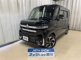 【届出済未使用車】☆ スペーシアカスタム ナビ PVM 両側電動スライドドア シートヒーター 夏・冬タイヤ付き ☆