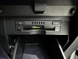 ETC車載器付きです。高速道路の料金所もスムーズに通過できます。