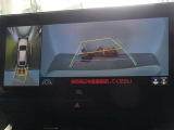 バックガイドモニターを装備しています、車庫入れもラクラクです。パノラミックビューモニターを搭載しています、上からの画像も表示されます。