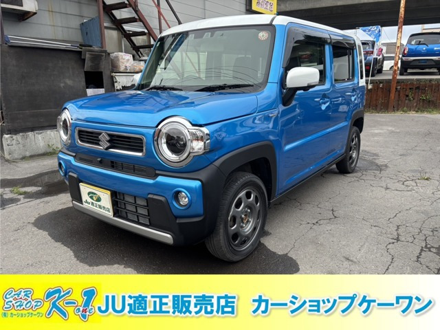 ハスラー ハイブリッド(HYBRID) Xターボ 4WD ブレーキサポート ナビ TV Bluetooth 全周