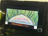 【バックカメラ】駐車時に後方がリアルタイム映像で確認できます。大型商業施設や立体駐車場での駐車時や、夜間のバック時に大活躍!運転スキルに関わらず、今や必須となった装備のひとつです!