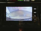 バックカメラにガイドラインは付いていませんが後方が広くハッキリと映し出されているので安心してバック出来ますよ。
