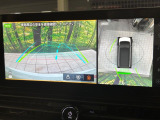 【アラウンドビューモニター】専用のカメラにより、上から見下ろしたような視点で360度クルマの周囲を確認することができます☆死角部分も確認しやすく、狭い場所での切り返しや駐車もスムーズに行えます。