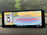 【360&deg;ビューモニター】専用のカメラにより、上から見下ろしたような視点で360度クルマの周囲を確認することができます☆死角部分も確認しやすく、狭い場所での切り返しや駐車もスムーズに行えます。