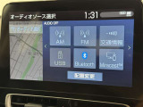お気に入りの曲をBluetoothで再生できます♪ ドライブがさらに楽しくなりますよ♪