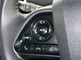 ステアリングスイッチ装備!運転しながら手元でオーディオの操作などができます。