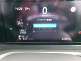 リチウムイオンバッテリー状態。12セグメントあります。