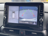 まるで上から見下ろしたように確認が出来るアラウンドビューモニターが装備されております!
