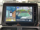 アラウンドビューモニター:空から見下ろしているような視点でスムーズな駐車と安全確認ができ安心して運転出来ます。