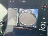 【フロント&サイドカメラ】ドライバーから見にくい死角部分を映像で確認できる前方と左側面にカメラを装着。見通しがきかない場所や住宅密集地などを運転することが多い人におすすめの安心装備です。