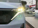 LEDヘッドライトで暗い夜道も明るく照らします。そのうえ省電力です。