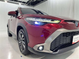フォグランプ装着車です。暗い夜道の車両前方を明るく照らします