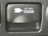 【1500Wアクセサリーコンセント】消費電力1500Wまでの家電が使えます。キャンプやスポーツ・アウトドアでのアクティビティはもちろん、災害・停電の際に大活躍♪