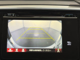 リアカメラ付で、後方をナビ画面で確認。車庫入れも安心です。もちろん、バックギアと連動しています。