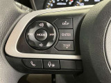 ナビゲーションに視線を移さず、ハンドルから手を離さず、運転に集中したまま手元でオーディオ操作できます♪