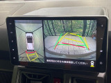 【パノラマモニター】専用のカメラにより、上から見下ろしたような視点で360度クルマの周囲を確認することができます☆死角部分も確認しやすく、狭い場所での切り返しや駐車もスムーズに行えます。