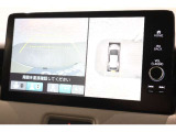純正のマルチビューカメラが装備されています!上から見下ろしたような視界のカメラが駐車をサポートします!