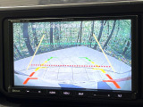 【バックカメラ】駐車時に後方がリアルタイム映像で確認できます。大型商業施設や立体駐車場での駐車時や、夜間のバック時に大活躍!運転スキルに関わらず、今や必須となった装備のひとつです!