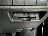 ETC車載器付きです。高速道路の料金所もスムーズに通過できます。