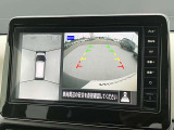 【アラウンドビューモニター】はまるで上から見ているような視点で周囲を確認できます!駐車が苦手な方でも安心して駐車できますね♪