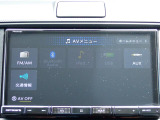 オーディオソースはご覧の通りです。Bluetoothを搭載しています。スマホと連動させると音楽等楽しむことが出来ます。