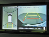 フロントモニター・サイドモニター・バックモニターを使用し、車を上から見たような映像で駐車が出来ます!