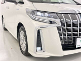 フォグランプ装着車です。暗い夜道の車両前方を明るく照らします
