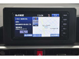 純正ナビを装備。タッチパネル式で使いやすく、お出かけもラクラクです。