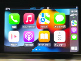●Apple Car Play:スマホとの有線接続で、ナビ・オーディオ再生などスマホのアプリ機能が画面でも使える便利機能です!