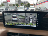 3Dアラウンドビューモニターが、駐車をサポートしてくれますよ!