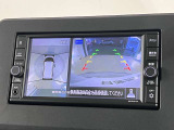 上から丸見えアラウンドビューモニター付きです。