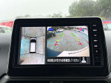★アラウンドビューモニター装備ですので、バックや縦列駐車の際に上から見た映像があなたを安心サポート!一度使ったらやめられない!