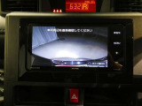 バックカメラ付きで駐車も楽々