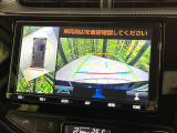 【パノラミックビューモニター】専用のカメラにより、上から見下ろしたような視点で360度クルマの周囲を確認することができます☆死角部分も確認しやすく、狭い場所での切り返しや駐車もスムーズに行えます。