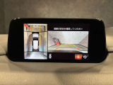 360&deg;ビューモニター付きです!