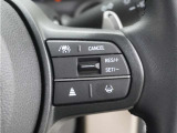 ◆アダプティブクルーズコントロール◆予め設定した車速内でクルマが自動的に加減速。前走車との適切な車間距離を維持しながら追従走行します。【LKAS】車線維持支援システムでステアリング操作を支援。