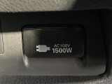 【1500Wアクセサリーコンセント】消費電力1500Wまでの家電が使えます。キャンプやスポーツ・アウトドアでのアクティビティはもちろん、災害・停電の際に大活躍♪