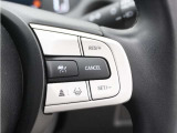 ◆アダプティブクルーズコントロール◆予め設定した車速内でクルマが自動的に加減速。前走車との適切な車間距離を維持しながら追従走行します。【LKAS】車線維持支援システムでステアリング操作を支援。