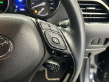 前方の車との車間を設定し、スピードを上げたり緩めたりを自動で行ってくれる追尾式の「レーダークルーズ」。上級装備の一つです!高級車にしかつかない嬉しい機能です。