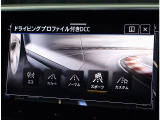 ドライビングプロファイル、DCCパッケージ付き【5つの走行モードから選択できます】