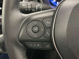 ステアリングスイッチ装備!運転しながら手元でオーディオの操作などができます。