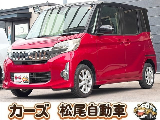 eKスペースカスタム G e-アシスト 保証12ヶ月・走行無制限 社外ナビ