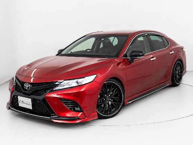 トヨタ カムリ 2.5 G レザーパッケージ 車高調 TRDエアロ 黒本革 20AW