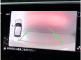 エンブレム内蔵バックカメラ【パークディスタンスコントロールの表示もされます】