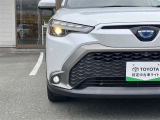 LEDヘッドライトです。デザイン性がよくとても明るいので、夜間の走行や悪天候でも安心です。しかも長寿命!