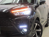 LEDヘッドライトです。デザイン性がよくとても明るいので、夜間の走行や悪天候でも安心です。しかも長寿命!