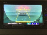バックでの車庫入れも安心です! リアカメラが付いているバックモニター付のナビを装備しております。操作線もついており距離感も画面から確認できます。