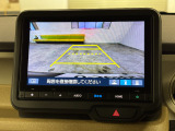 バックカメラの画像です。車庫入れの安心感がアップしますね☆
