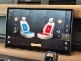 【14ウェイ電動フロントシート(ヒーター、クーラー、メモリ、4ウェイマニュアルヘッドレスト付)】季節を問わず快適なドライブができるようヒーターとクーラーが搭載されております。